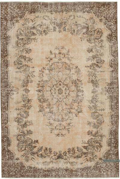 Vintage Turkish Hand-Knotted Rug - 6' 8" x 10' 2" (80" x 122")
