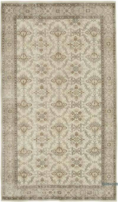 Alfombra Vintage Turca Anudada a Mano - 172 cm x 296 cm