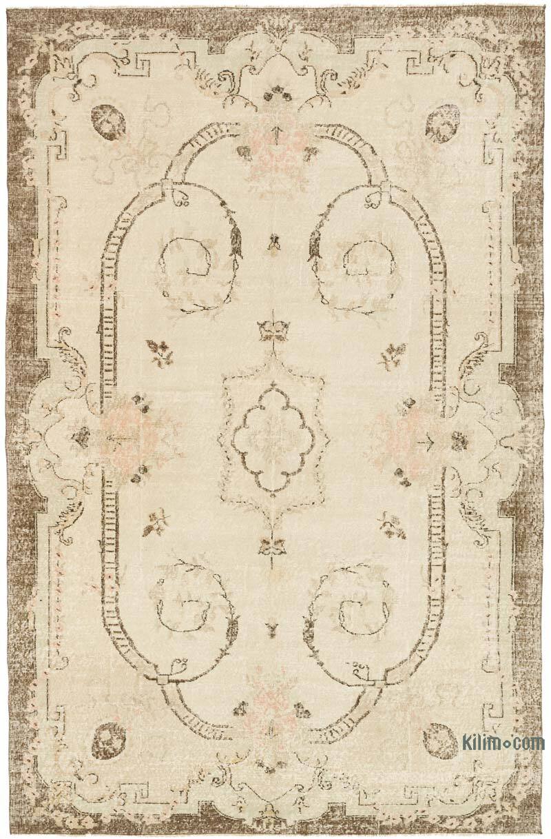 El Dokuma Vintage Halı - 195 cm x 303 cm - K0050749