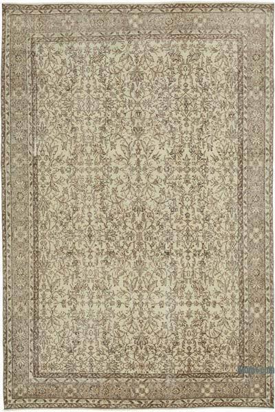Alfombra Vintage Turca Anudada a Mano - 206 cm x 305 cm