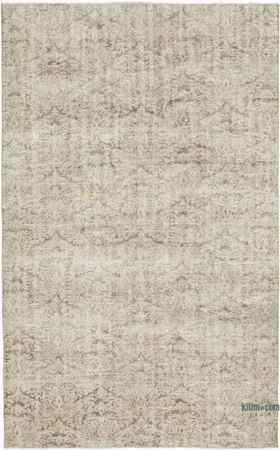 Vintage Turkish Hand-Knotted Rug - 6' 4" x 10'  (76" x 120")