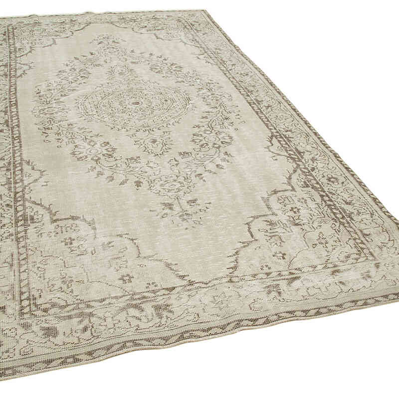 Vintage Turkish Hand-Knotted Rug - 6' 4" x 10' 4" (76" x 124") - K0050856