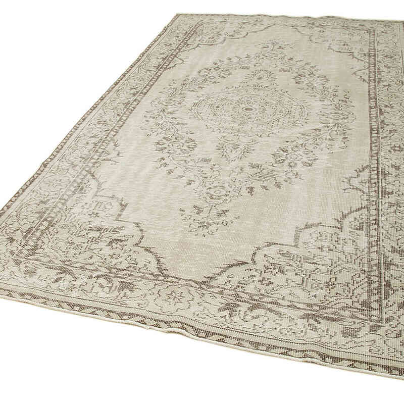 Vintage Turkish Hand-Knotted Rug - 6' 4" x 10' 4" (76" x 124") - K0050856