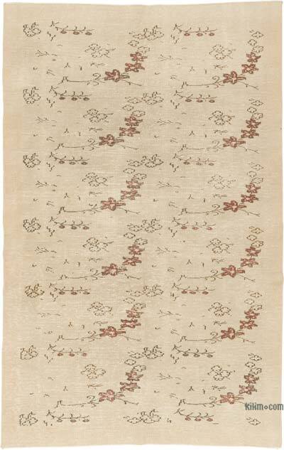 El Dokuma Vintage Halı - 167 cm x 261 cm