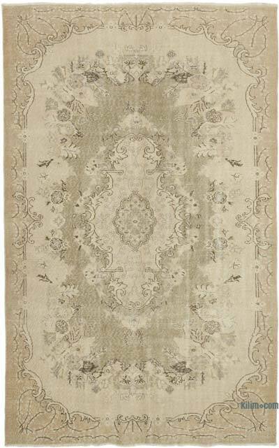 Alfombra Vintage Turca Anudada a Mano - 183 cm x 292 cm