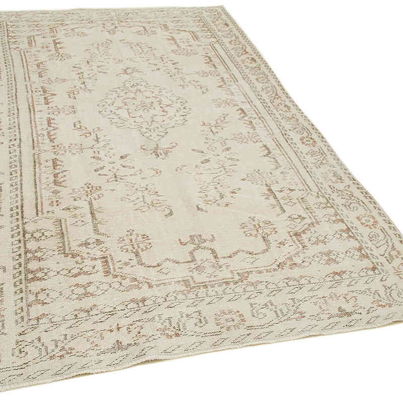 Alfombra Vintage Turca Anudada a Mano - 163 cm x 267 cm - K0050874