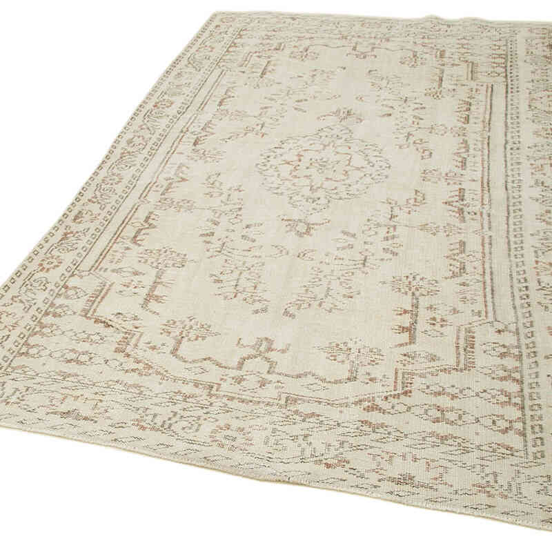 Alfombra Vintage Turca Anudada a Mano - 163 cm x 267 cm - K0050874