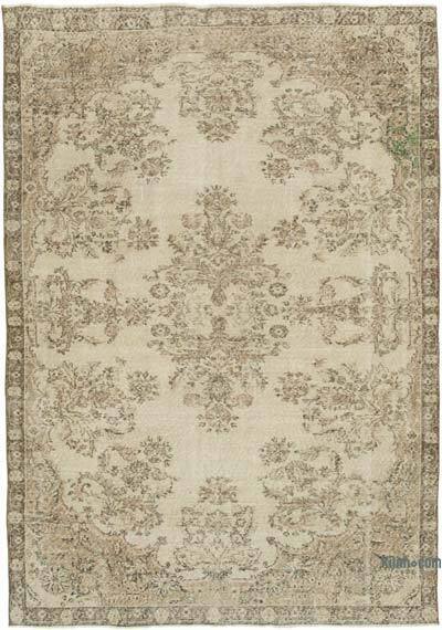 El Dokuma Vintage Halı - 205 cm x 286 cm