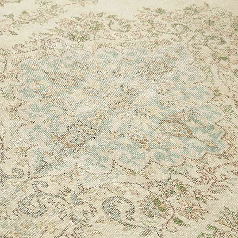 Vintage Turkish Hand-Knotted Rug - 6' 5" x 9' 11" (77" x 119") - K0050884