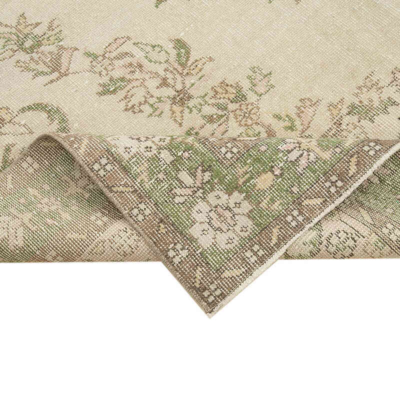 Vintage Turkish Hand-Knotted Rug - 6' 5" x 9' 11" (77" x 119") - K0050884
