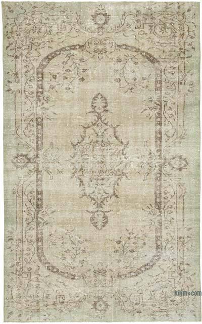 El Dokuma Vintage Halı - 163 cm x 259 cm