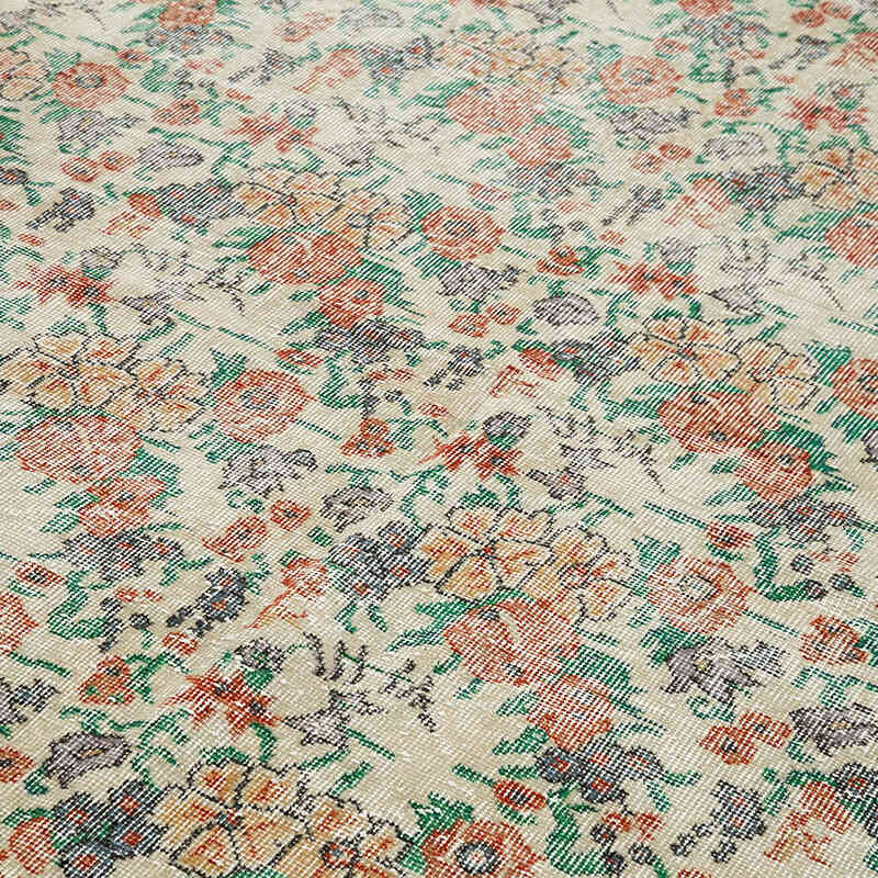 El Dokuma Vintage Halı - 213 cm x 305 cm - K0050981