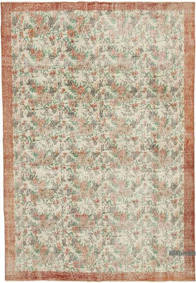 El Dokuma Vintage Halı - 213 cm x 305 cm