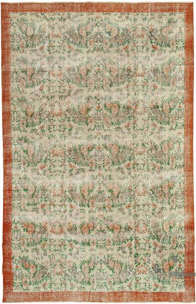 Alfombra Vintage Turca Anudada a Mano - 213 cm x 328 cm