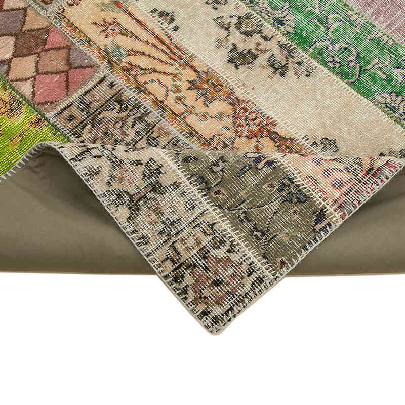 Patchwork El Dokuma Halı - 202 cm x 303 cm - K0051289