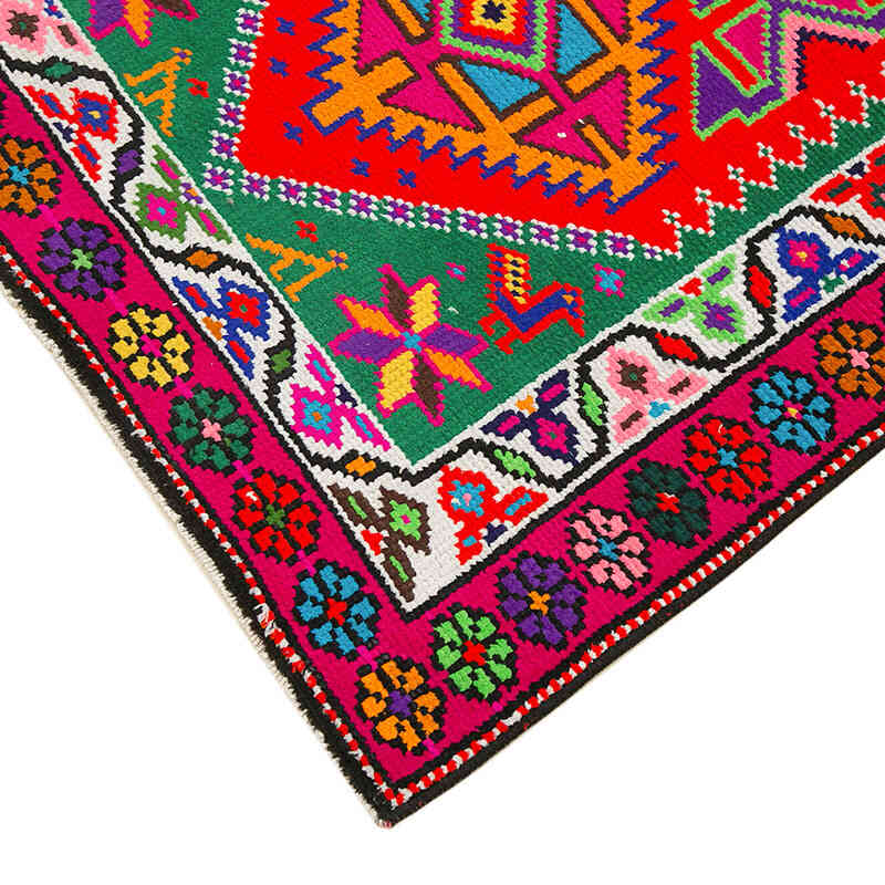 Vintage Tribal Runner Rug - 2' 8" x 12' 2" (32" x 146") - K0051401