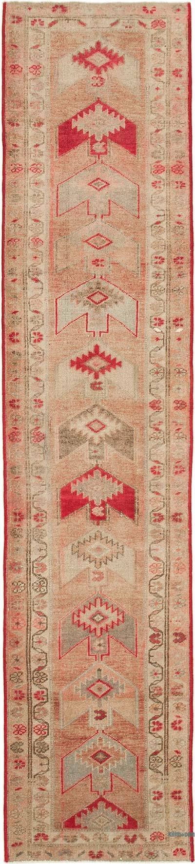 Vintage Tribal Runner Rug - 2' 11" x 13' 4" (35" x 160")