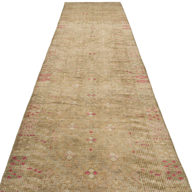 Vintage Tribal Runner Rug - 2' 10" x 12' 6" (34" x 150") - K0051459