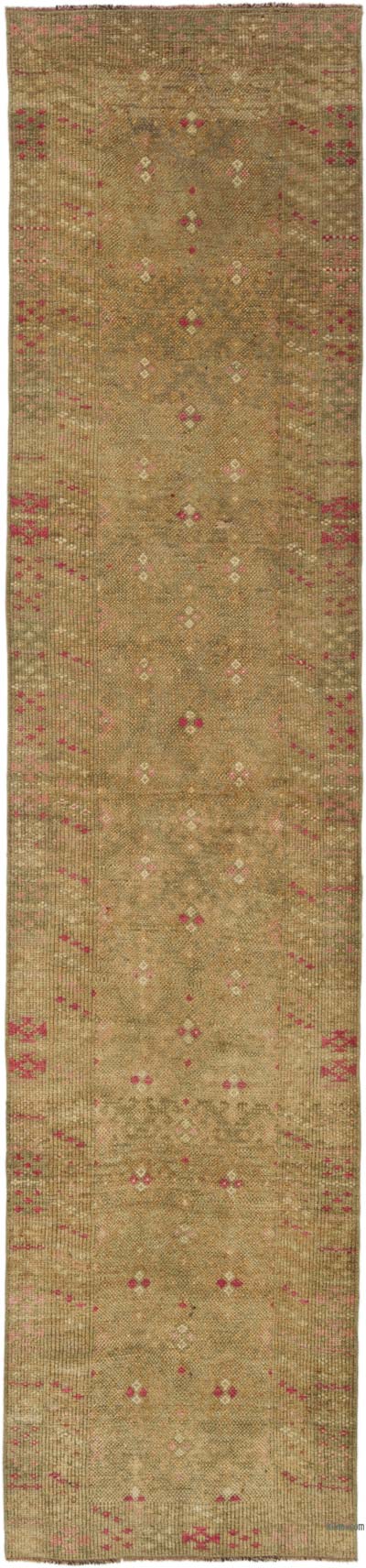 Vintage Anadolu Yolluk - 87 cm x 382 cm