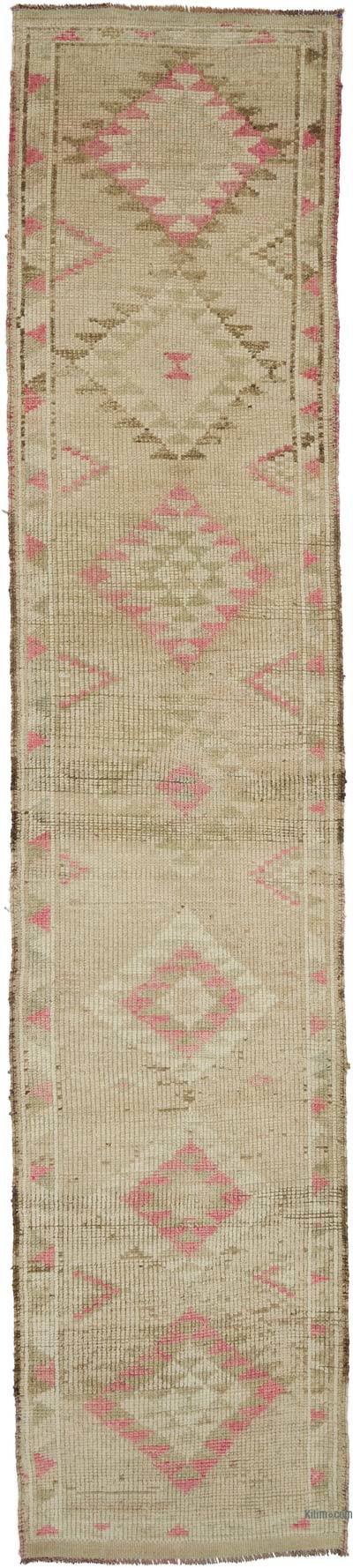 Vintage Tribal Runner Rug - 2' 11" x 13' 5" (35" x 161")