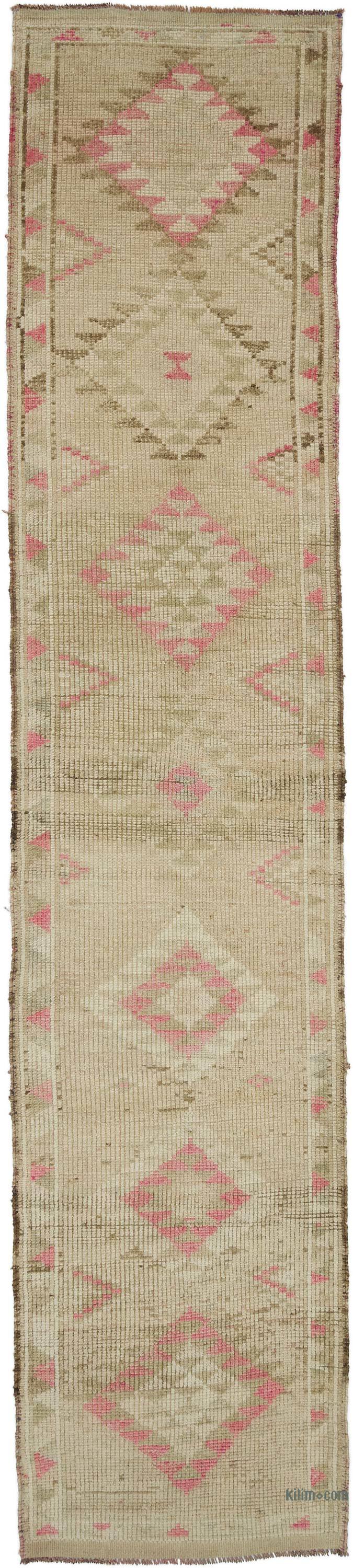 Vintage Anadolu Yolluk - 89 cm x 410 cm - K0051470