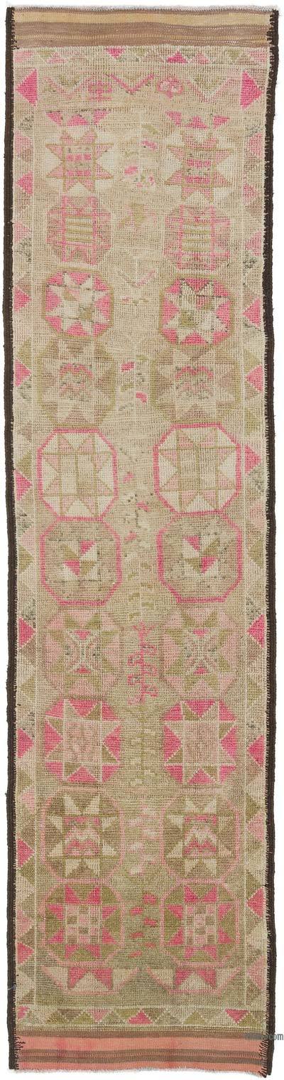 Vintage Tribal Runner Rug - 2' 9" x 11' 1" (33" x 133")