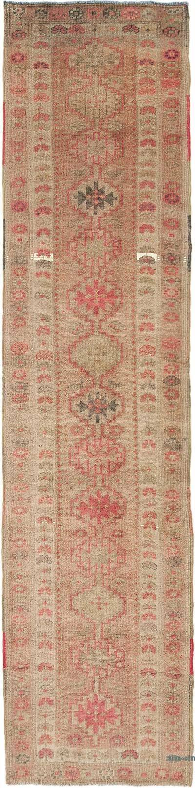 Vintage Tribal Runner Rug - 2' 6" x 10' 10" (30" x 130")