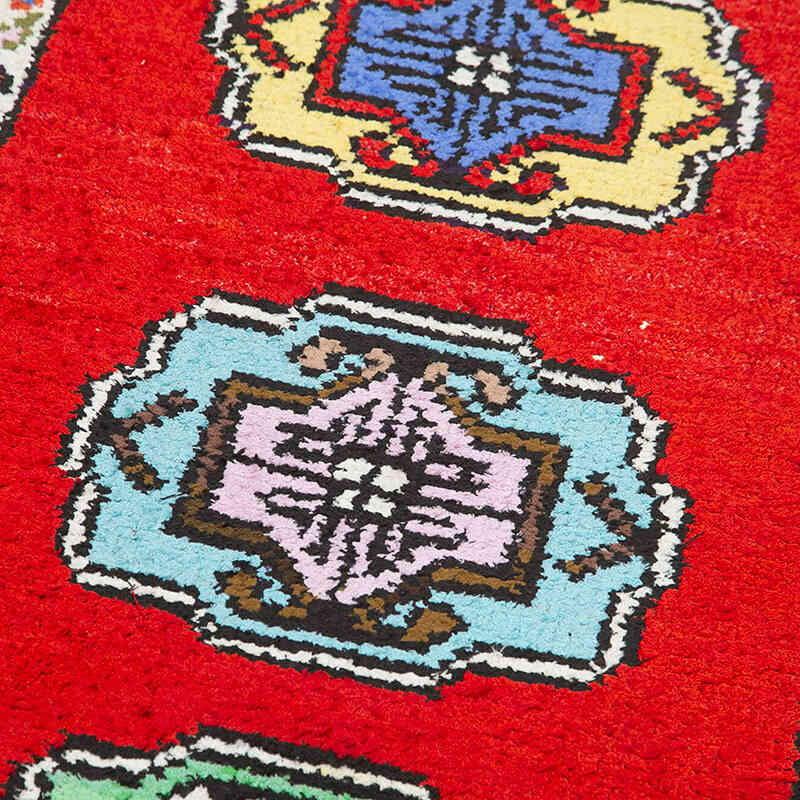 Vintage Tribal Runner Rug - 2' 7" x 12' 2" (31" x 146") - K0051510