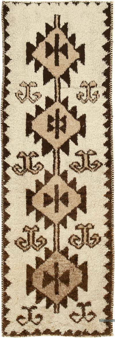 Vintage Anadolu Yolluk - 105 cm x 310 cm