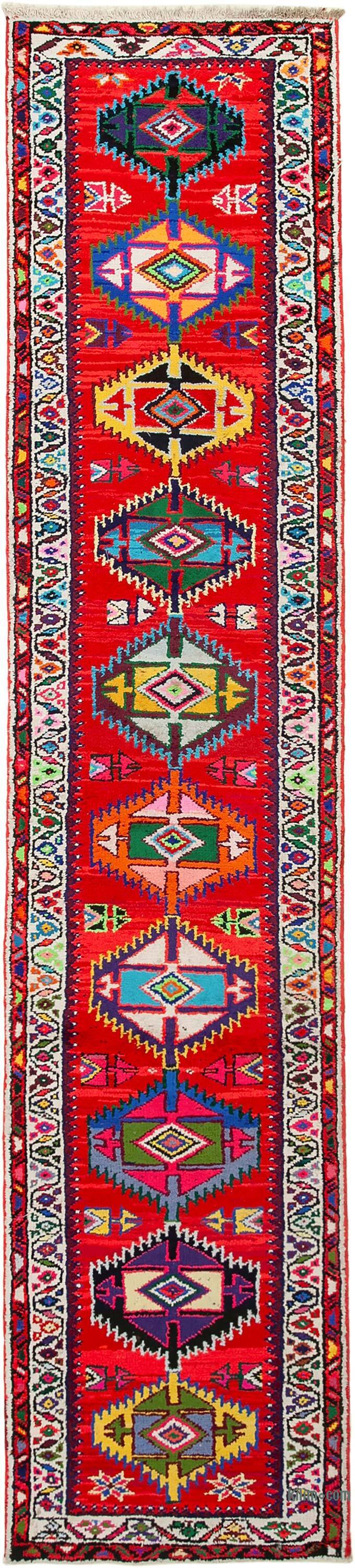 Vintage Tribal Runner Rug - 2' 9" x 12' 6" (33" x 150") - K0051537