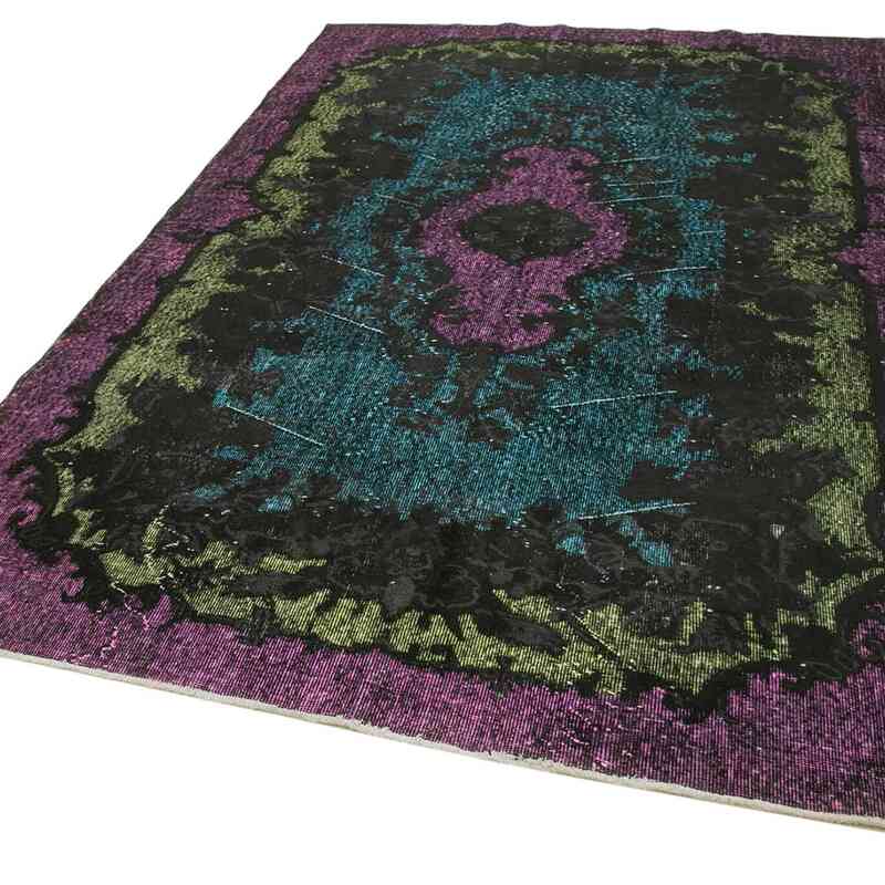 Hand Carved Over-Dyed Rug - 6' 2" x 9' 8" (74" x 116") - K0051638