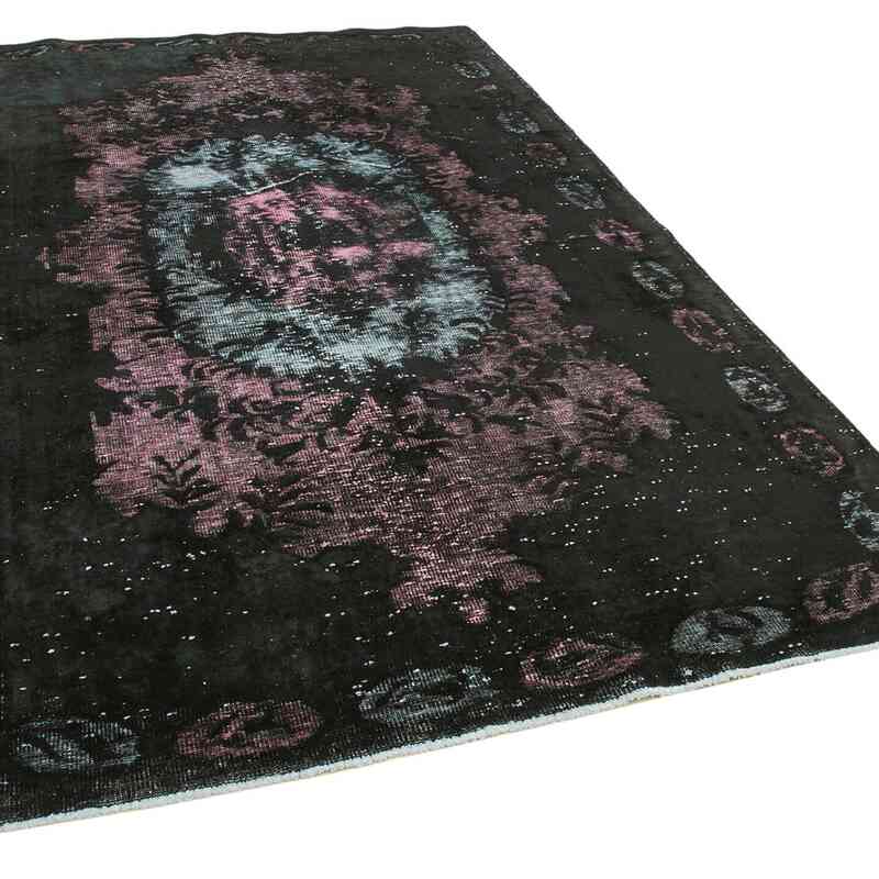 Hand Carved Over-Dyed Rug - 6'  x 9' 3" (72" x 111") - K0051642