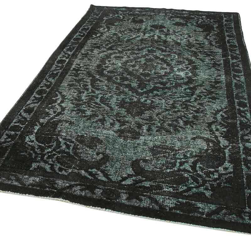 Hand Carved Over-Dyed Rug - 5' 9" x 9' 5" (69" x 113") - K0051646