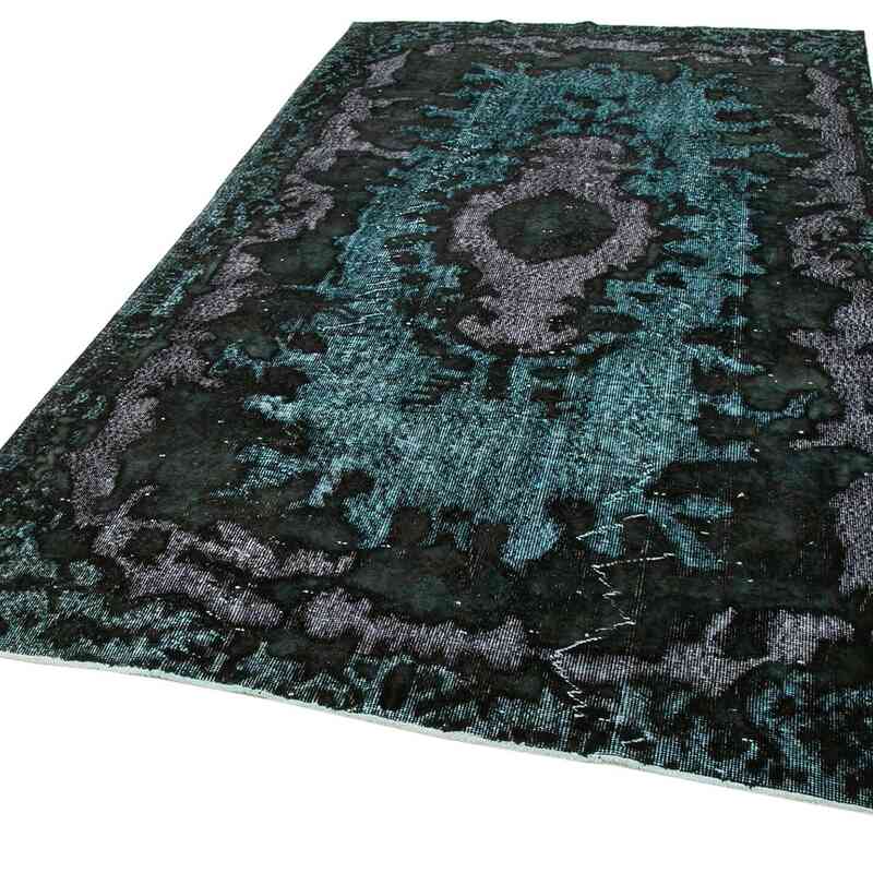 Hand Carved Over-Dyed Rug - 5' 9" x 9' 7" (69" x 115") - K0051659