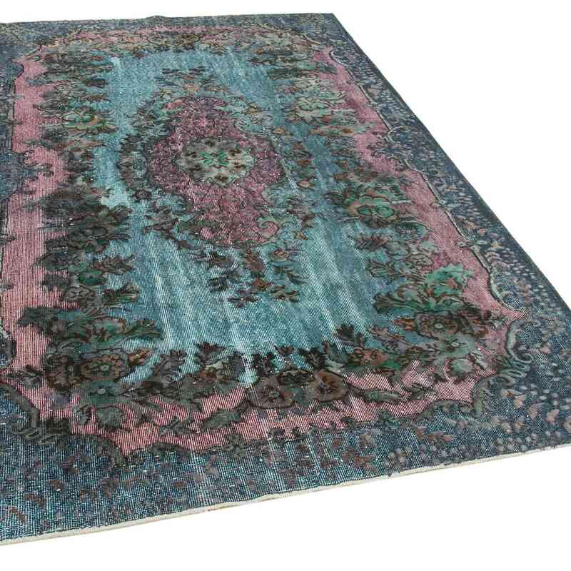 Hand Carved Over-Dyed Rug - 5' 7" x 8' 11" (67" x 107") - K0051666