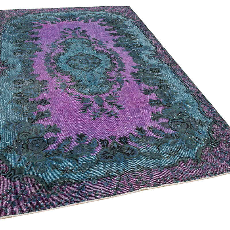 Alfombra Tallada a Mano Sobre Teñida - 174 cm x 275 cm - K0051695