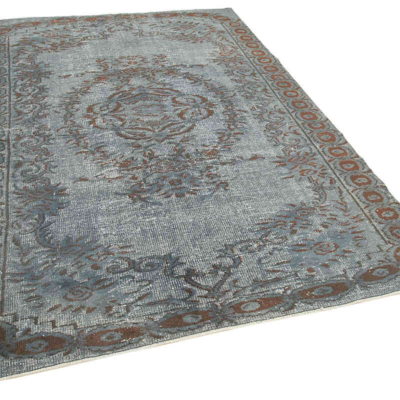 Alfombra Tallada a Mano Sobre Teñida - 175 cm x 265 cm - K0051716