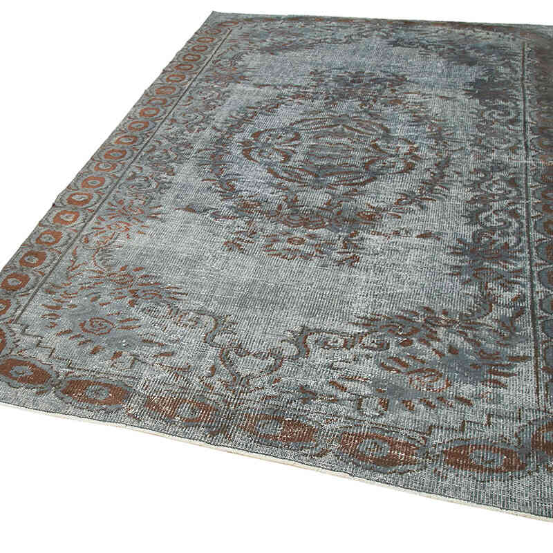 Alfombra Tallada a Mano Sobre Teñida - 175 cm x 265 cm - K0051716