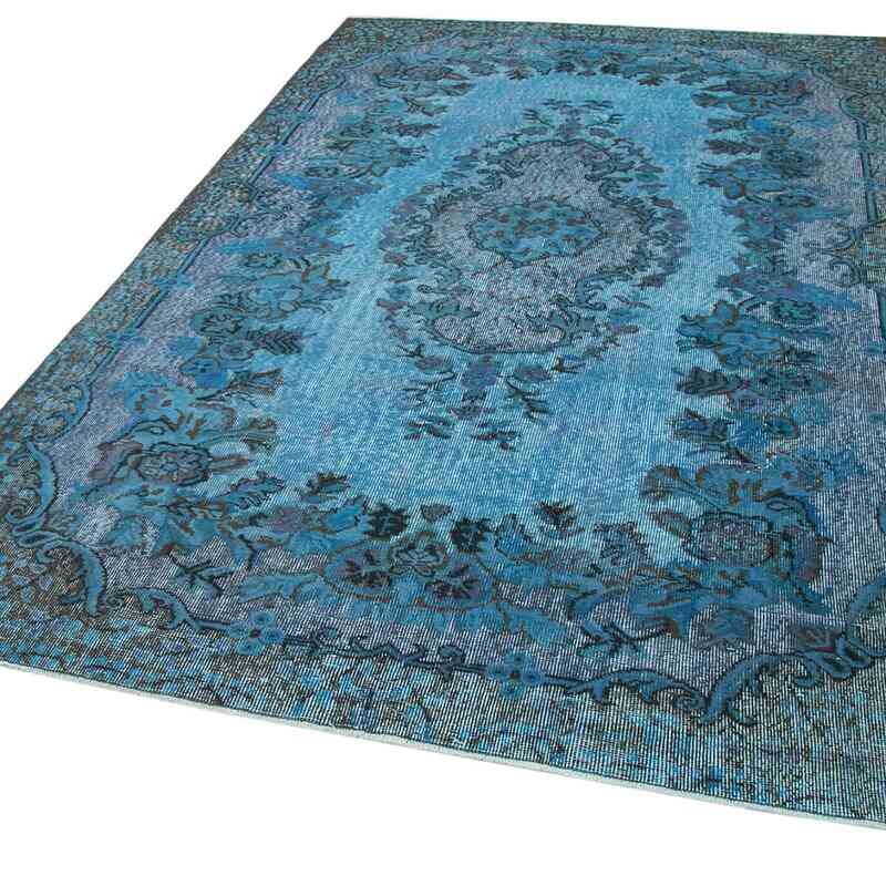Hand Carved Over-Dyed Rug - 6' 3" x 9' 9" (75" x 117") - K0051717