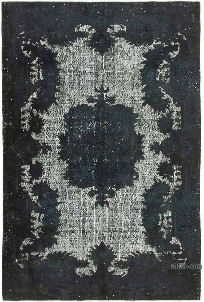Hand Carved Over-Dyed Rug - 5' 10" x 8' 9" (70" x 105") - K0051728