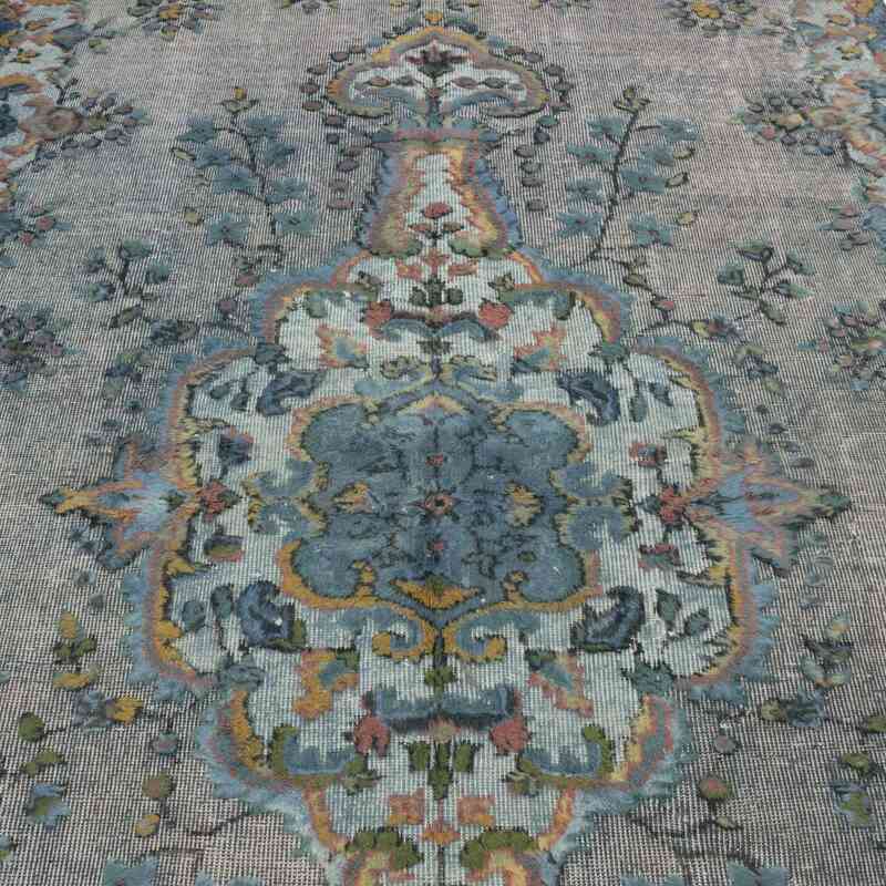 Hand Carved Over-Dyed Rug - 5' 6" x 9' 4" (66" x 112") - K0051730