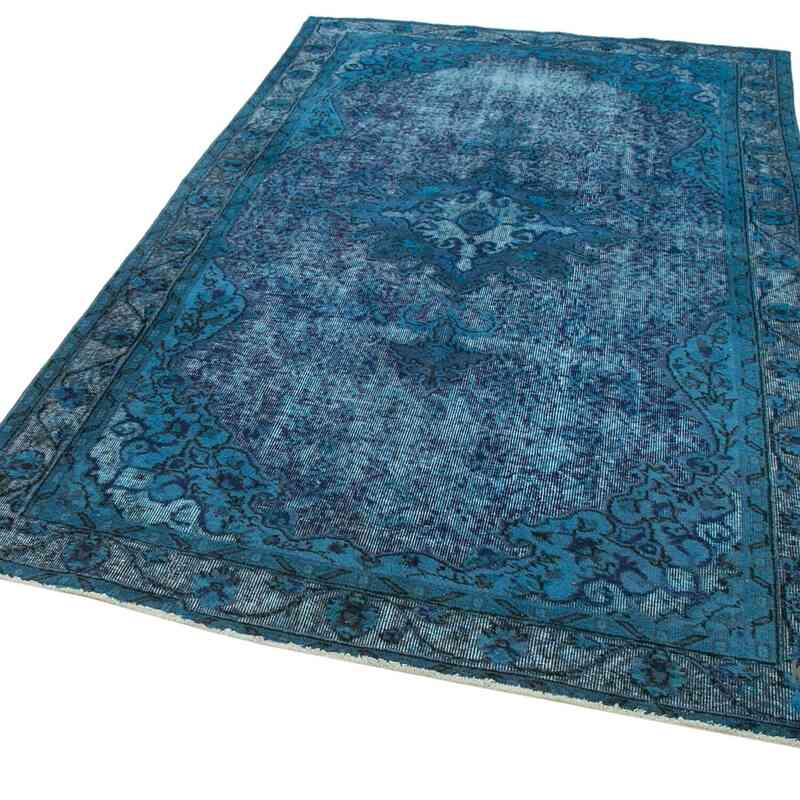 Hand Carved Over-Dyed Rug - 5' 4" x 8' 6" (64" x 102") - K0051735
