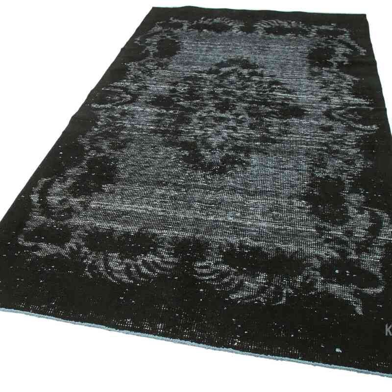 Hand Carved Over-Dyed Rug - 4' 11" x 9' 3" (59" x 111") - K0051744