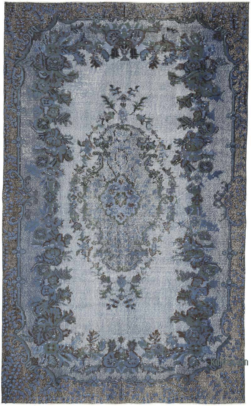 Hand Carved Over-Dyed Rug - 5' 9" x 9' 4" (69" x 112") - K0051747
