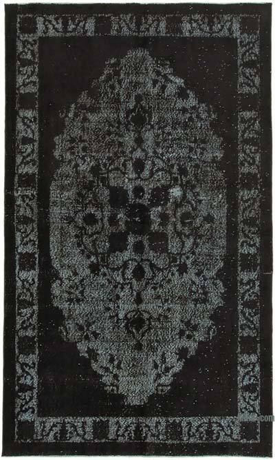 Hand Carved Over-Dyed Rug - 5' 3" x 8' 11" (63" x 107")