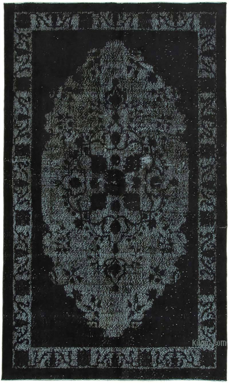 Hand Carved Over-Dyed Rug - 5' 3" x 8' 11" (63" x 107") - K0051750