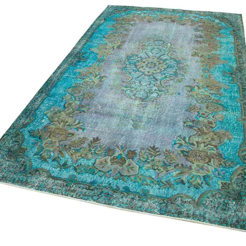 Hand Carved Over-Dyed Rug - 5' 4" x 9' 5" (64" x 113") - K0051756