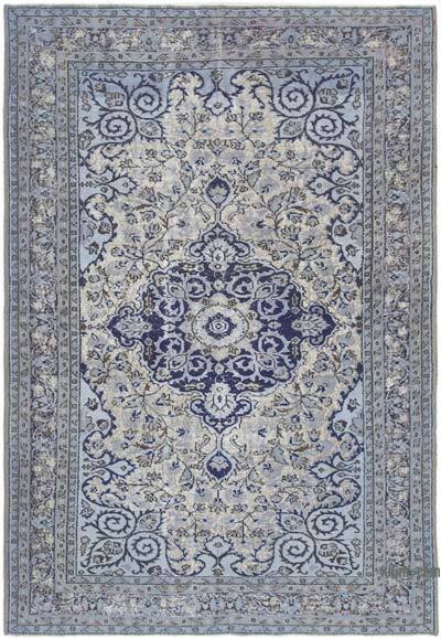 El Oyması Boyalı Halı - 191 cm x 276 cm