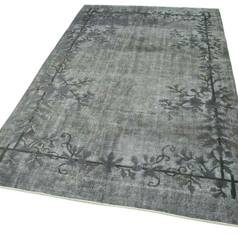 Hand Carved Over-Dyed Rug - 5' 2" x 8' 10" (62" x 106") - K0051764