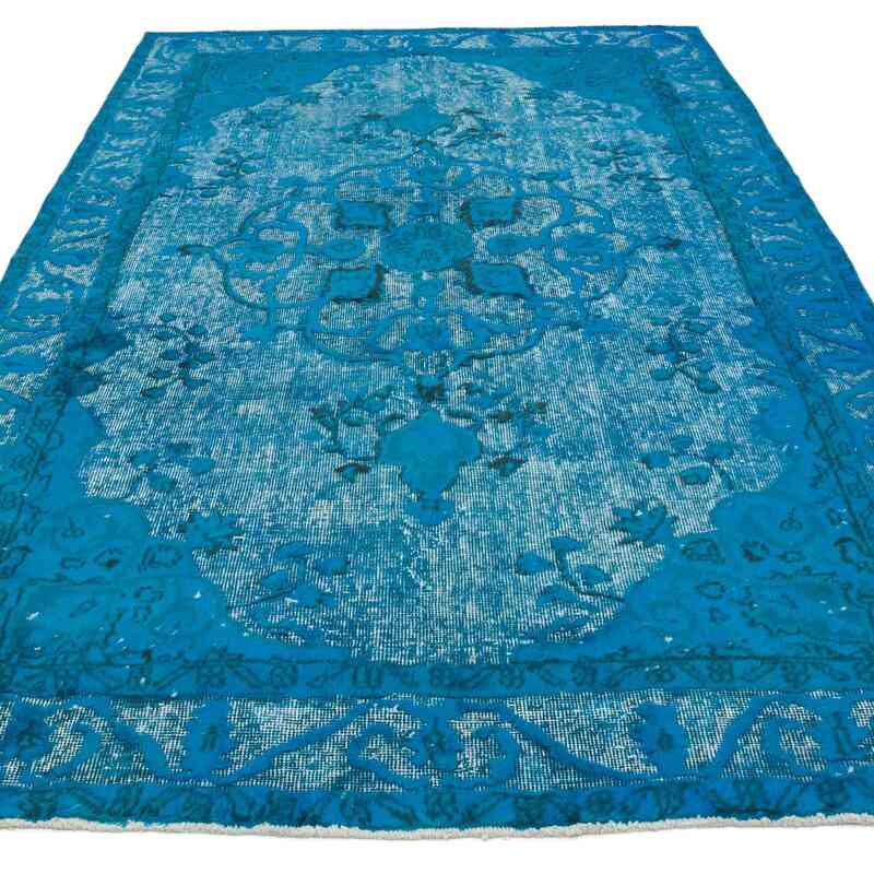 Hand Carved Over-Dyed Rug - 5'  x 8' 8" (60" x 104") - K0051776